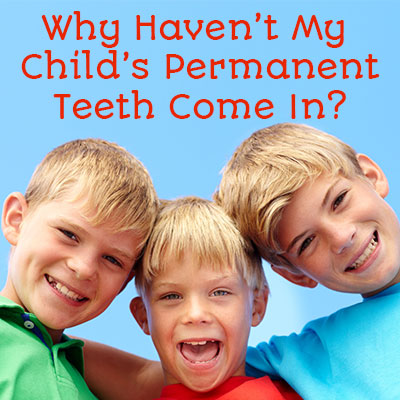 Houston dentist, Dr. Meghna Dassani at Dassani Dentistry shares medical reasons that your child’s permanent teeth may take longer to come in than other kids their age.